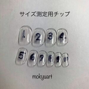 mokyuart ＊ サイズ測定用クリアチップ　送料込