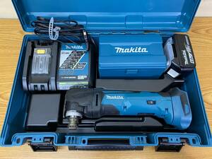 お試し使用のみ makita/マキタ◆充電式マルチツール 18V 6.0Ah◆TM51DRG