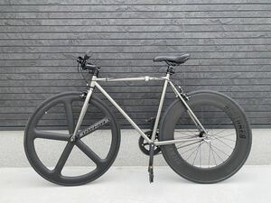 自転車　BROTURES localbikes ピスト ローカルバイク　完成車 スタンド　ライト