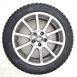 SPORT TECHNIC MONO10 VISION Eu2 YOKOHAMA iceGUARD 6 (iG60) 185/55R16 6.5JX16 100/5H+38 純正ボルト 19年26週 ポロ A1 VW Audiの画像5