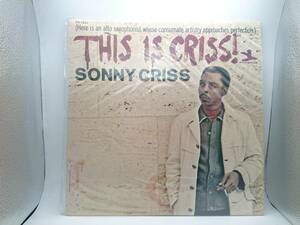⑯THIS　IS　CRISS/SONNYCRISS/レコード/長期保管品
