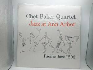⑲Chet Baker Quartet / Jazz At Ann Arbor PJ-1203/パシフィックジャズLP pacific jazz 1203/長期保管品