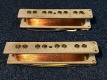 HOWL GUITARS Original Pickup ‘64-'66 Jazz Bass Gray Bobbin “Aged” Set 2023年版 最新ラインナップ！大感謝価格！ [Heavy Formvar]_画像3