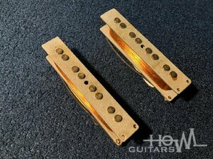 HOWL GUITARS Original Pickup ‘64-'66 Jazz Bass Gray Bobbin “Aged” Set 2023年版 最新ラインナップ！大感謝価格！ [Heavy Formvar]