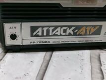 ビンテージ。ATTACKレア仕様モデル　 Futaba　ATTACK-ATV 通電写真あり_画像3