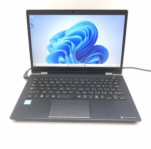 NT: 第8世代　東芝 DynaBook G83/M Core i3-8130U 2.20GH/メモリ：8GB /SSD: 256GB /無線 /13.3インチ ノートパソコン＆Windows11　