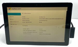 NT: Microsoft Surface Go / Model:1824 CPU: Pentium 4415Y/ 4GB/64G-SSD/ WEBカメラ /無線 10インチ タブレットパソコン