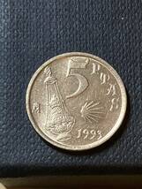 中古コイン 4枚/ スペイン / 5ペセタ(1993、1996、1997)と25ペセタ(1993)_画像3