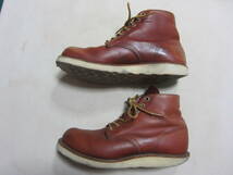 RED WING レッドウィング　アイリッシュセッター　IRISH SETTER 8166 7.5 D 25.5　プレーントウ_画像4