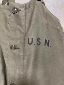 40s USA製 米軍 USN デッキパンツ USA製 ヴィンテージ