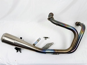 スポーツスター XL883 XL1200(04-06) Tramp Cycle (トランプサイクル ) 2in1 チタンマフラー(美品)