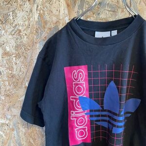 [KWT4619] adidas 半袖Tシャツ レディース ブラック XS ポス