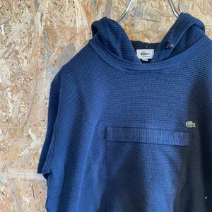 [KWT4614] LACOSTE 半袖Tシャツ レディース ネイビー ポス