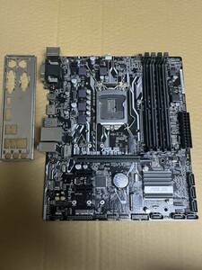 動作品 ASUS PRIME B250M-A ioパネル付き LGA 1151 PCパーツ　マザーボード 即時支払いできる方限定　期間限定特価！