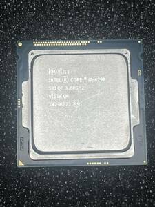 動作品 Intel Core i7 4790 3.60GHz Haswell LGA1150 インテル CPU 即時支払いできる方限定 特価！