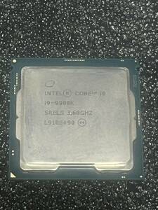 動作品 intel Core i9-9900K 3.60GHz LGA1151 第9世代 インテル CPU 即時支払いできる方限定 特価！