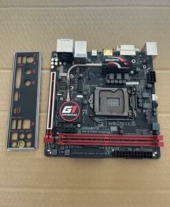 動作品 GIGABYTE GA-Z170N-Gaming 5 LGA 1151 Mini-ITX ioパネル付き マザーボード 即時支払いできる方限定　期間限定特価！