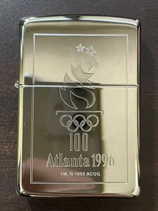 未使用 ZIPPO ジッポー アトランタオリンピック 1996 Atlanta 五輪 オイルライター 喫煙具 
