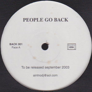 ⑰12) PEOPLE GO BACK / To be released september 2003
