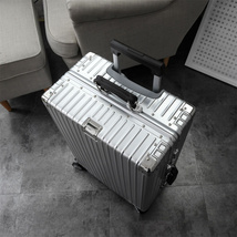 スーツケース アルミ合金ボディ 20インチ トランク キャリーバッグ キャリーケース 機内持ち込み 出張 旅行 TSAロック yt24_画像7