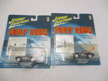 ★☆JOHNNY　LIGHTNING　ジョニー　ライトニング　ミニカー　SURF　RODS　1963　1965　2個セット　新品未開封☆★_画像1