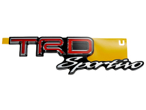 【トヨタ純正】 海外仕様 TRD SPORTIVO リア エンブレム PC188-0K002 ハイラックス GUN125 平成29年9月～現行_画像1