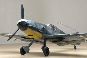 Bf109 F-2 high ntsu* beige a machine 1/48 final product 