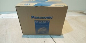 【新品未開封】パナソニック Panasonic コードレススチームアイロン NI-WL406-P「一円スタート」