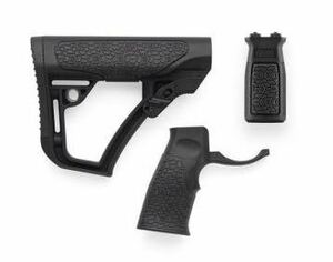 【実物・新品・送料込み】Daniel Defense ダニエルディフェンス M4 BUTTSTOCK PISTOL GRIP M-LOK VERTICAL FOREGRIP COMBO BLACK BLK 黒