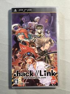 .hack//Link バンダイナムコゲームス　PSPソフト SONY プレイステーションポータブル　　ドットハック