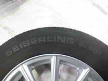 ☆22年製 バリ山☆ 5H 114.3 6.5J +46 16インチ 社外品 ECOFORME アルミホイール タイヤ 215/60R16 SEIBERLING 4本_画像5