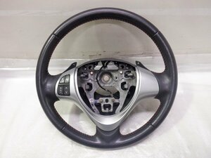 *H29 Alto turbo RS DBA-HA36S-890688. installation had been * Suzuki original steering wheel steering wheel Paddle Shift red stitch 