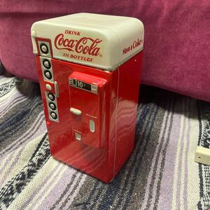 コカコーラ　セラミック　ジャー　自動販売機型　陶器　小物入れ　Coca-Cola