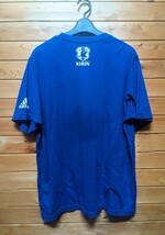 adidas　アディダスTシャツ　日本代表　JFA　キリン　 KIRIN　サッカー応援ティシャツ　スポーツＴシャツ　Lサイズ　匿名配送　送料無料_画像3