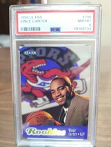 VINCE CARTER　PSA３枚セット　①1998 ULTRA　②1998SP AUTHENTIC NBA2K　③1998 UD IONIX KINETIX_画像1