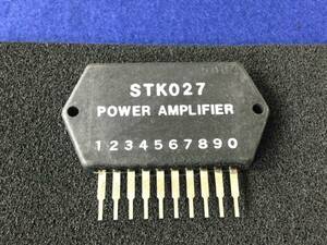 STK027【即決即送】三洋 15W オーディオパワーアンプ IC [45PpK/296541M] Sanyo Audio Power Amp. IC １個