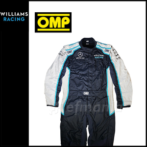 [ not for sale ]2021 Williams * racing F1 supplied goods mechanism nik* racing suit 60 OMP* russell Latte .fi