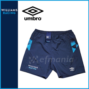 【非売品】2022 ウィリアムズ・レーシング F1 支給品 ウーブン・トレーニングショーツ umbro 新品★日本GP