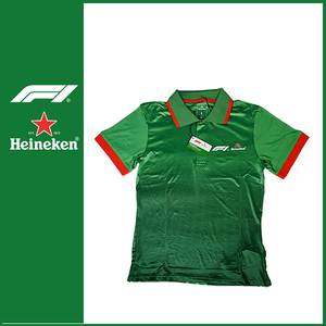 [ not for sale ] high ne ticket F1 supplied goods lady's * polo-shirt L new goods 