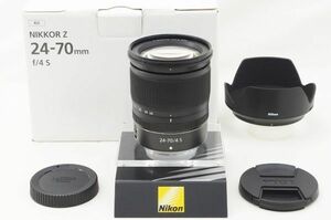 ☆極上美品☆ Nikon ニコン NIKKOR Z 24-70mm F4 S 元箱 付属品 ♯24012403