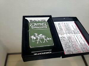 ZIPPO キャメル　CAMEL NUTTY MENTHOL 両面加工　USED加工