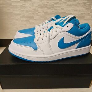 NIKE AIR JORDAN 1 LOW AQUATONE 27cm 553558-174