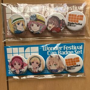 ワンダーフェスティバル　缶バッジセット　2018winter 2019winter wonder festival