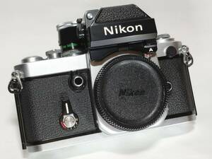 【コレクション級美品／動作良好】 ニコン Nikon F2 フォトミックA(DP-11)シルバー S/N 800万番台 歴史的名機F2の極上の逸品です！#2312