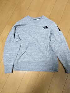 ノースフェイス THE NORTH FACE スクエアロゴクルー スウェット 裏起毛