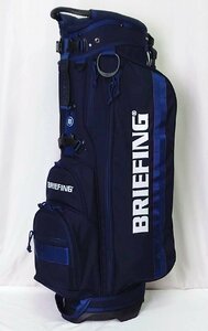 BRIEFING ブリーフィング BRG231D08 CR-4 #03 1000D 2023SS スタンドキャディバッグ ネイビー 9.5型 口枠5分割 【展示品】定価72000円