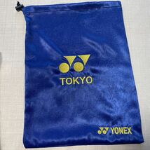 YONEX ヨネックスTOKYO　ノベルティ　毛布＋シューズ入れセット_画像4