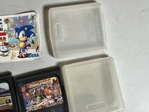 １円スタート★まとめセット★SEGA セガ ゲームギア GAMEBOY ゲームボーイ ソフト 計９本セット レトロゲーム 現状品 #01Z1133a06_画像6