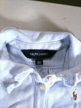 ★RALPH LAUREN 90 女の子 ベビー服・組曲 BM ウサギ柄エプロン 中古品 #10Z2217_画像3