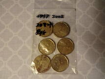 2002年 イタリア 20セント 8枚 コインセット 金色 ゴールド 金運up 馬 20 セント セント コイン セット ユーロ 硬貨 外貨 お金 レアコイン _画像4